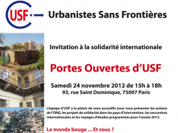 Portes Ouvertes d’USF – 24 novembre 2012